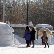 Форум снежных фигур в Казанском зооботсаду 2019 фотографии