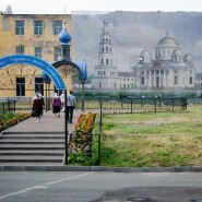 Часовня на месте обретения Казанской иконы Божьей Матери фотографии