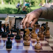 Шахматный турнир в парке «Черное озеро» 2023 фотографии