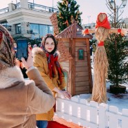 «Широкая Масленица» на Кремлевской набережной 2022 фотографии