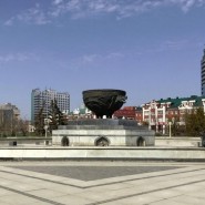 Памятник-фонтан «Казан» фотографии