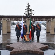 День защитника Отечества в парке Победы 2020 фотографии
