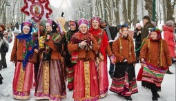 Рождественские песнопения на ярмарочной площади 2018