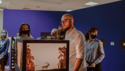 Лекция «История стереоизображения» на выставке «Пресинема» 2021