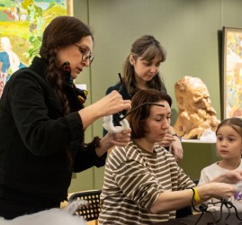 Акция «Ночь искусств» в галерее «Хазинэ»