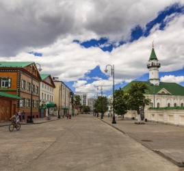 Кинопоказы под открытым небом в Старо-Татарской слободе 2019