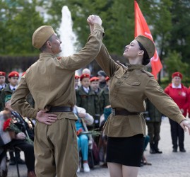 День Победы в районах Казани 2025