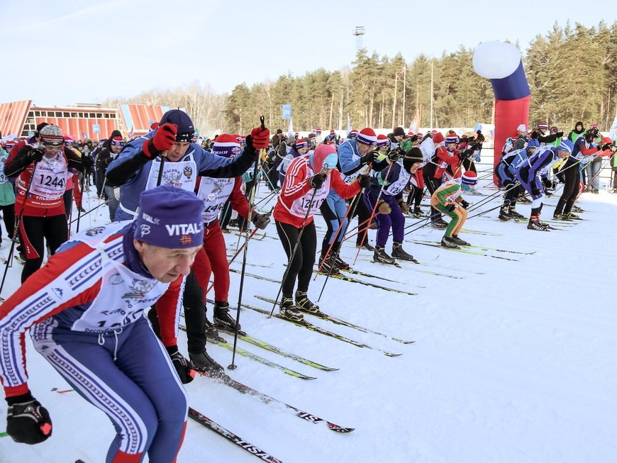 Всероссийская массовая гонка «Лыжня России» 2021