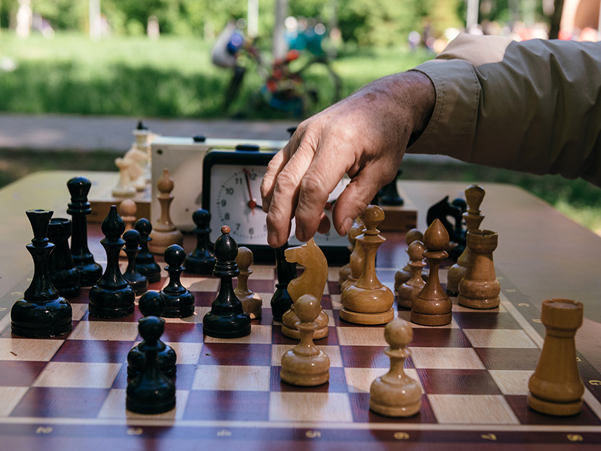 Шахматный турнир в парке «Черное озеро» 2023