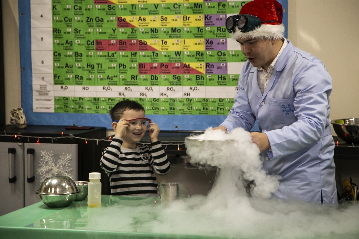 Научное шоу «Секретная лаборатория Деда Мороза: Перезагрузка» 2019